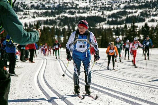 Anders gikk 92 km på ski og kom sterkt tilbake
