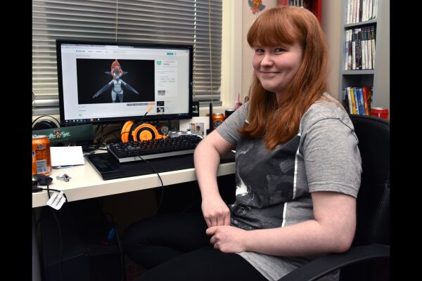Skal studere «Game Art» i Wales
