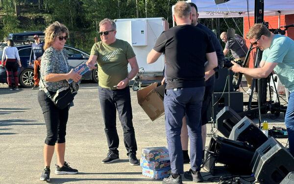 Lokal spenning på topp