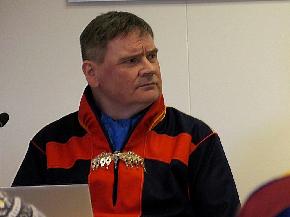 Ordførerer Svein Atle Somby vil ikke svare på konkrete spørsmål fra Ságat i kjølvannet av Arnar-saken.
 Foto: Stein Torger Svala