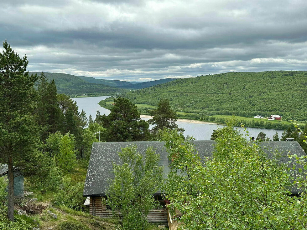 Galleriet ligger i et vakkert samisk landskap.
 Foto: Anders Henriksen