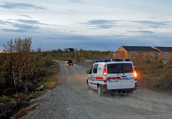 Politijakt i Kautokeino