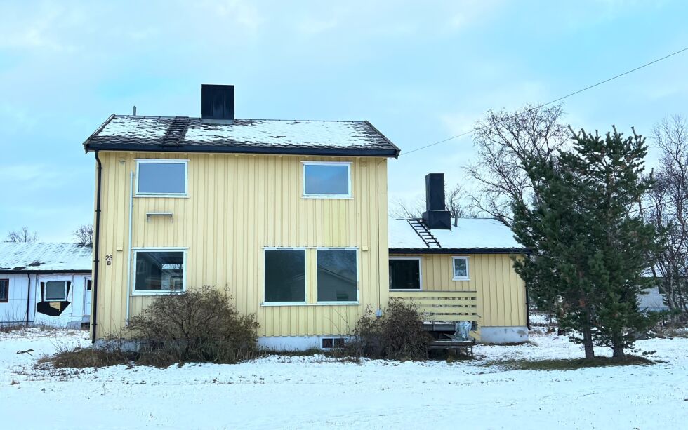 Denne eiendommen i Kirkeveien i Lakselv er nå solgt.
 Foto: Irene Andersen