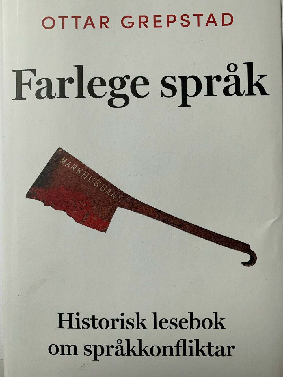 Farlege språk.
 Foto: Bokomslag