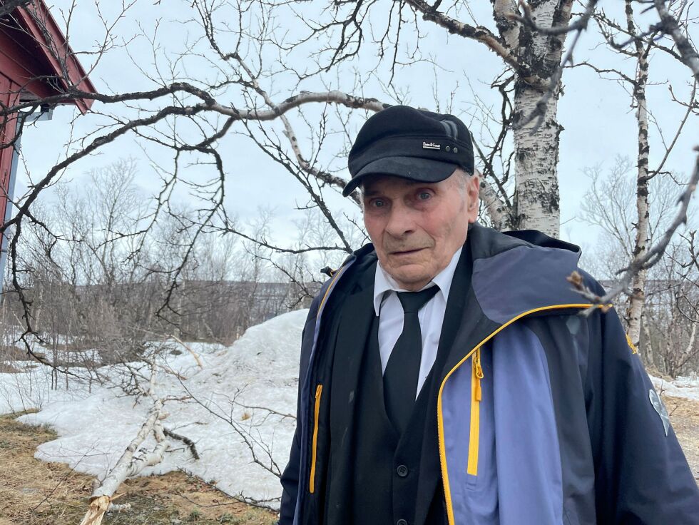 Birger Dervo er veldig misfornøyd med Kirkenes sykehus.
 Foto: Birgitte Wisur Olsen
