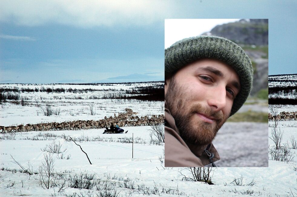 Man kan i teorien vedta et løypenett som man ønsker, men vi må balansere mellom lokalkunnskap og lovverk, sier Johan Borgenvik (innfelt), arealplanlegger i Porsanger kommune.
 Foto: Montasje av arkiv- og privatfoto