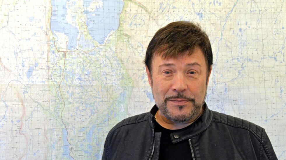 Torbjørn Pettersen er ordførerkandidat og leder i Porsanger FrP.
 Foto: Sonja E. Andersen