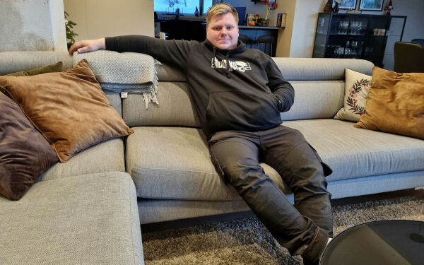 Øyvind (21) boltrer seg på 365 kvadratmeter