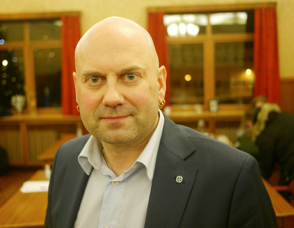Hugo Salamonsen (Sp) fikk et klart flertall i kommunestyret med seg, i at Nordkapp bør søke om å bli turiststed året rundt.
 Foto: Geir Johansen