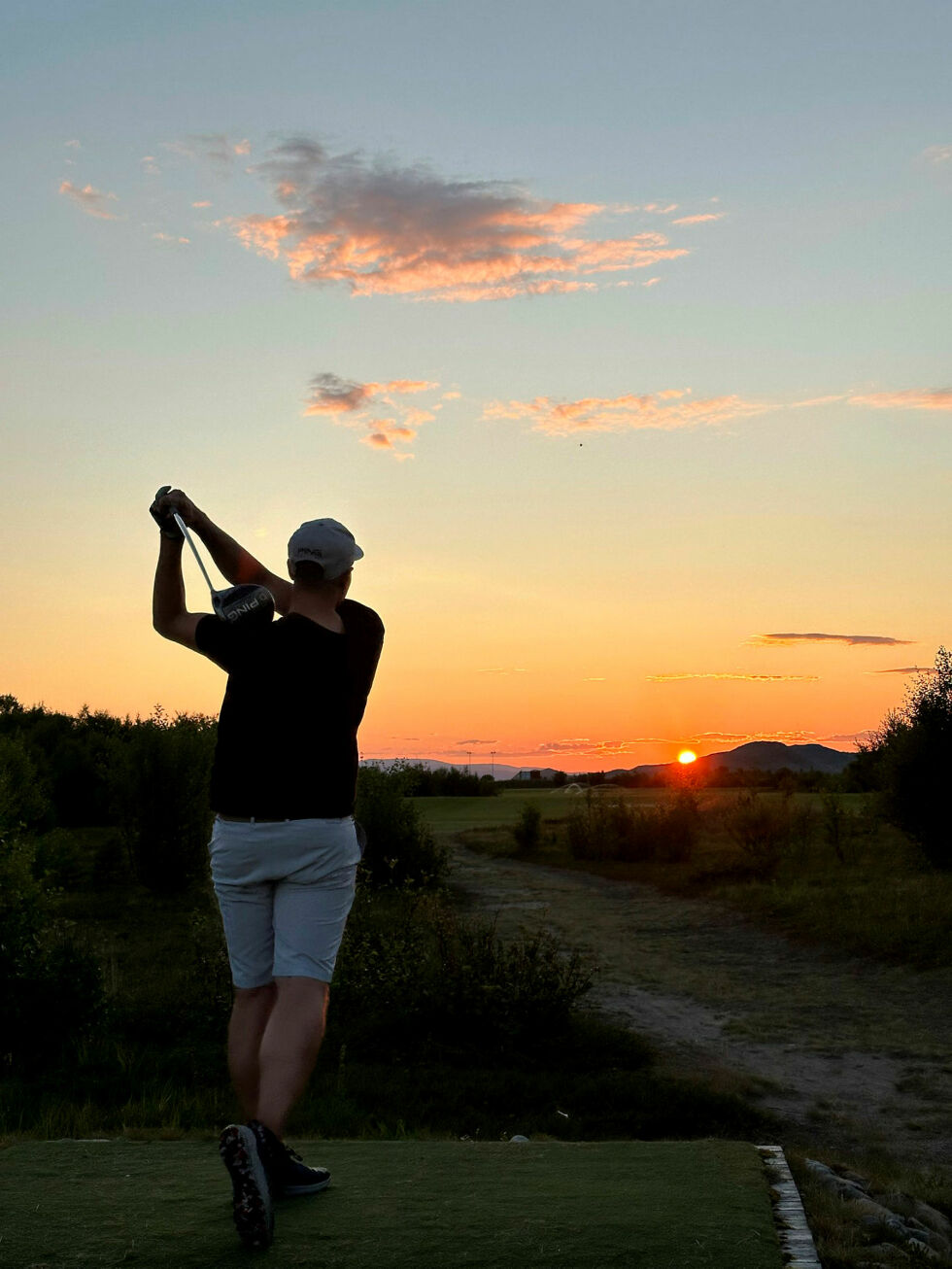 Texas scramble turnering i Lakselv kommende søndag.
 Foto: Martin S. Nilsen