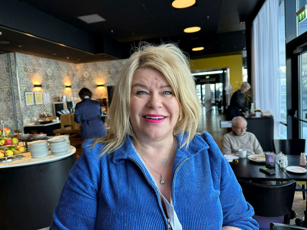 Aps fylkesordførerkandidat Linda Randal mener behovet for kraft og nye kraftlinjer er så sterkt at reindrifta må avse plass.
 Foto: Hallgeir Henriksen