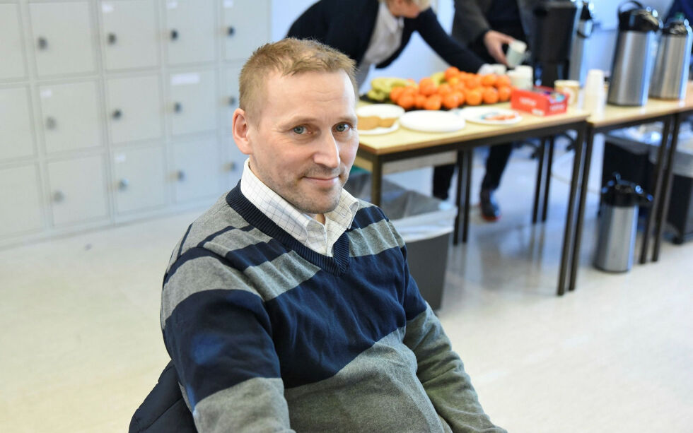 Stig-Ronny Nilsen, Porsanger FrP, foreslo å gi klagerne medhold i saken om fritak fra eiendomsskatt. Foto: Sara Olaussen Stensvold