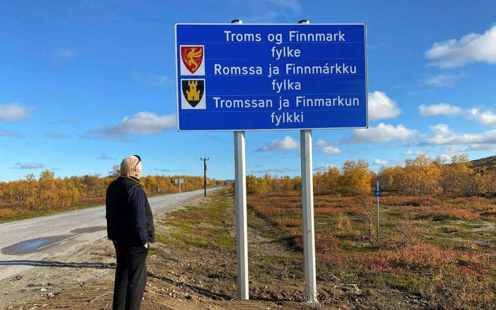 Steinar Sivertsen fra Neiden er en av mange som ser frem til at tvangsekteskapet mellom Troms og Finnmark blir reversert. Foto: Hallgeir Henriksen