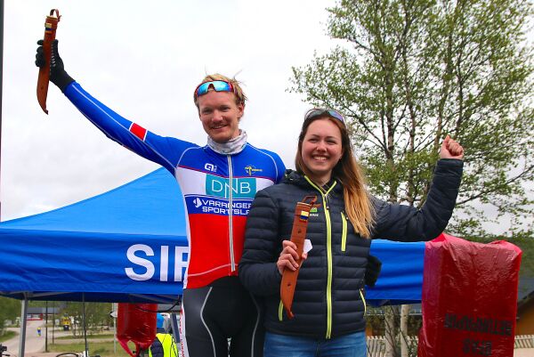 Lokal suksess i sykkelmesterskap