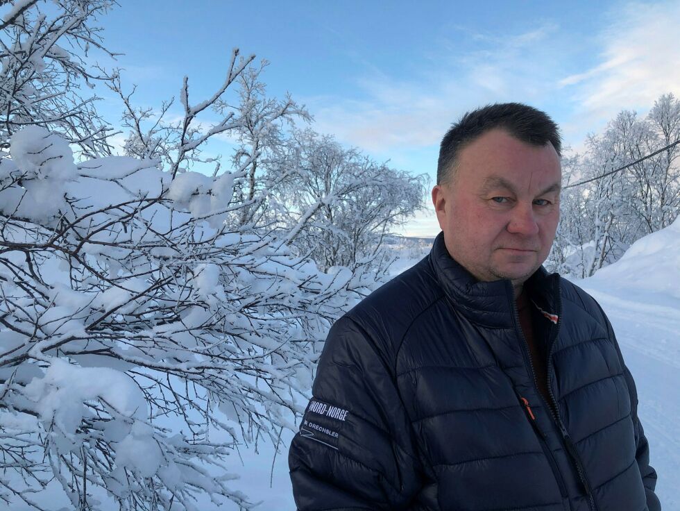 Nils Arvid Guttorm mener det ikke kan være slik at reinbeitedistriktene på norsk side tar støyten på grunn av at norsk regelverk er annerledes enn det finske.
 Foto: Birgitte Wisur Olsen