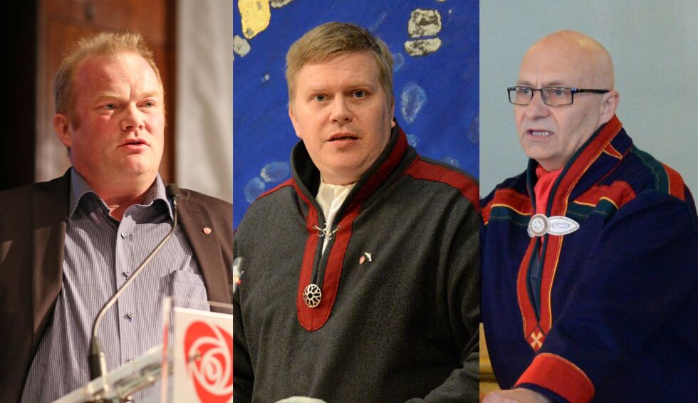 Disse tre vil gjerne bli visepresident for Sametinget etter valget neste år.
 Foto: Arbeiderpartiet/Steinar Solaas