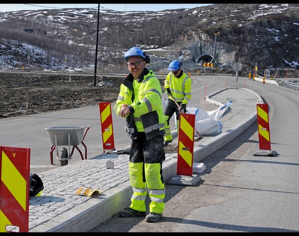Siste finpuss på Ropelvkrysset