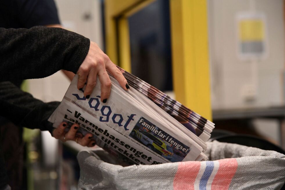 Ságat bru­ker i dag pos­ten til all dis­tri­bu­sjon, bort­sett fra i Laks­elv sent­rum.