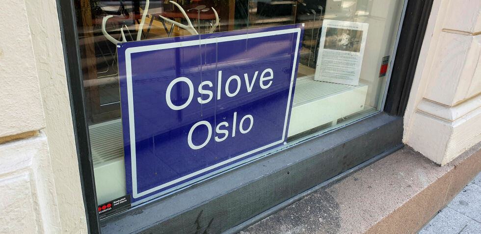 Oslove er nå omsider godtatt som offisielt sørsamisk navn på Oslo.
 Foto: Steinar Solaas