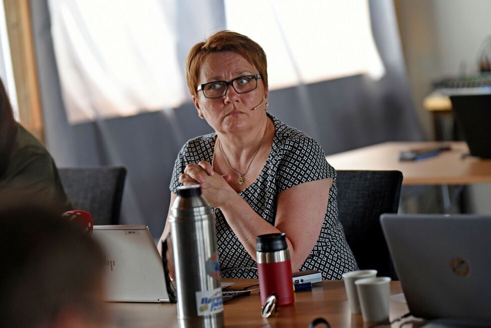 Pors­ang­er-ord­fø­rer Aina Borch (Ap) led ne­der­lag i vind­kraft­sak­en un­der tors­da­gens kom­mu­ne­sty­re­mø­te. Foto: Ma­ri­us Thor­sen