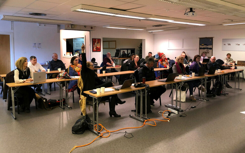 Kommunestyret i Karasjok fikk i dag forelagt forslag fra formannskapet om endring av valgstyre – som ikke er innenfor loven.
 Foto: Stein Torger Svala