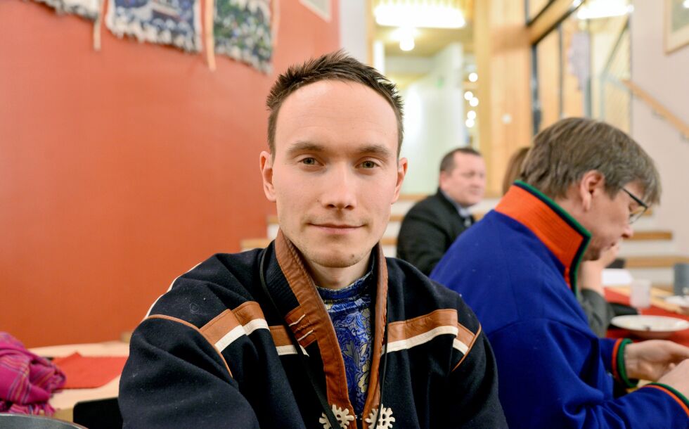 NSRs parlamentariske leder Runar Myrnes Balto.
 Foto: Steinar Solaas