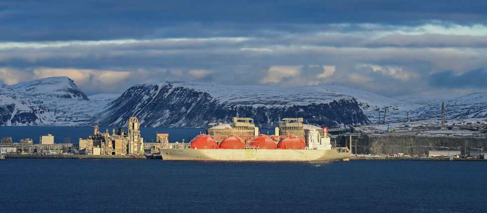 FrP i både Troms og Finnmark er motstandere av å elektrifisere Snøhvit-anlegget på Melkøya med landstrøm.
 Foto: Irene Andersen