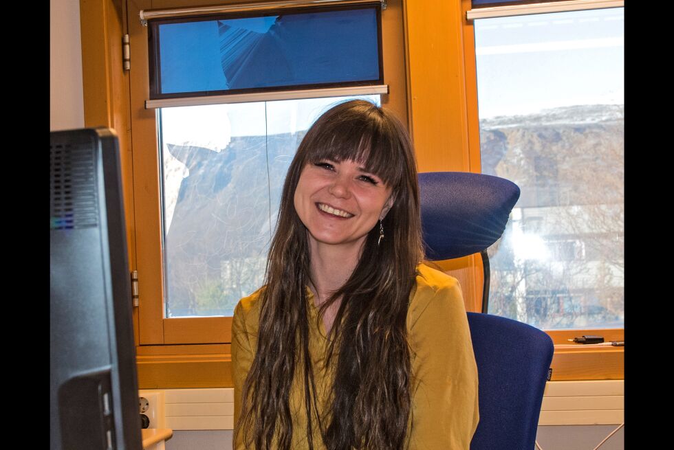 Linn Carina Utsi (33) skal det neste halvåret fungere som økonomisjef i Porsanger.
 Foto: Marius Thorsen