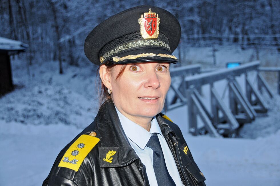 Politimester Ellen Katrine Hætta har registrert at hun er anmeldt, men kan ikke uttale seg av hensyn til etterforskningen. Foto: Hallgeir Henriksen