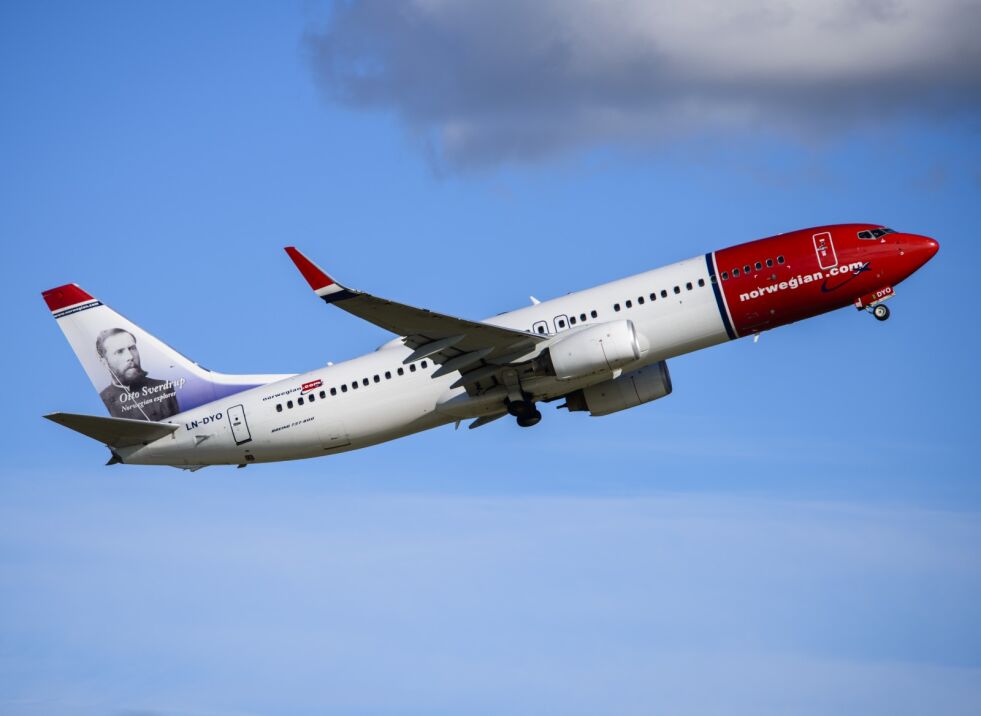 Julerutene til Norwegian mellom Lakselv og Oslo vil bli lagt ut for salg tirsdag 17. september.
 Foto: Norwegian.com/Hans Olav Nygård