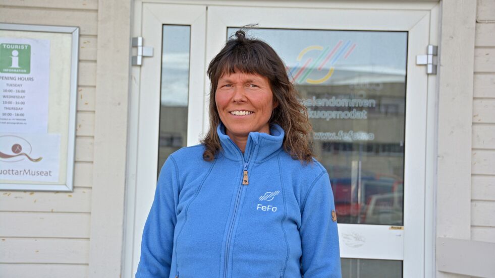 Agnes Christina Bjørkli var en av 78 søkere til stillingen som utmarksforvalter hos FeFo. – Jeg kjenner at jeg er veldig glad, sier Bjørkli, som tiltrådte stillingen for tre uker siden.
 Foto: Kristin Marie Ericsson