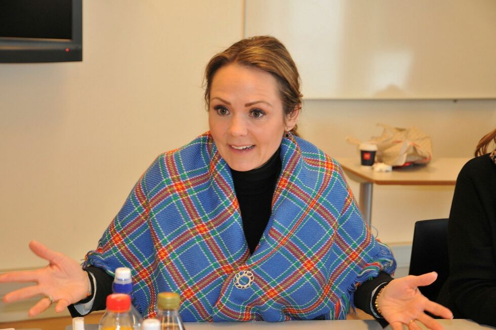 Distrikts- og digitaliseringsminister Linda Hofstad Helleland (H), som også er «sameminister». Foto: Rita Heitmann
