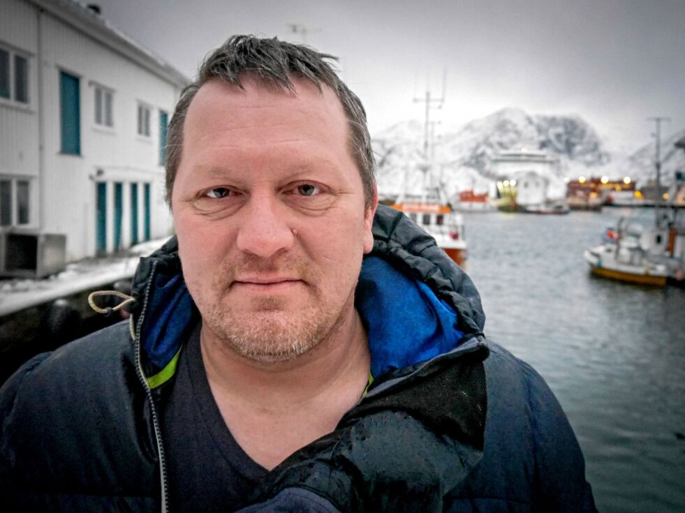 Fisker og Venstre-politiker Tor Mikkola i Nordkapp engasjerer seg sterkt i arbeidet med å få til snarlig havneutbygging i Kamøyvær. Nå oppfordrer han Nordkapp kommune til å prioritere forskuttering av havneutbyggingen.
 Foto: Geir Johansen