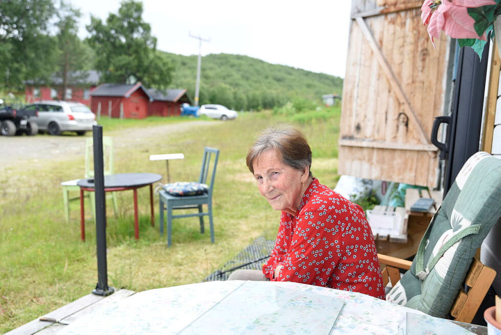 Eli Ragnhild Birkely Richardsen husker tilbake til krigen i Norge.
 Foto: Oskar Melkeraaen Aas