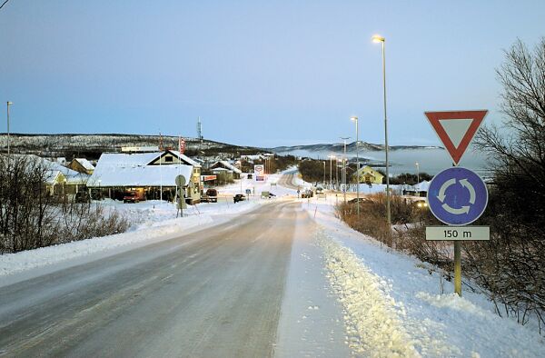 Dette stedet blir  trafikknutepunkt