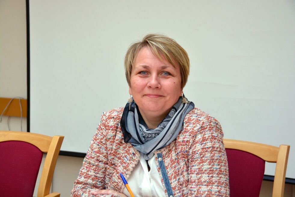 Aina Borch (AP) håper på en ny periode i ordførerstolen i Porsanger.
 Foto: Kristin Marie Ericsson