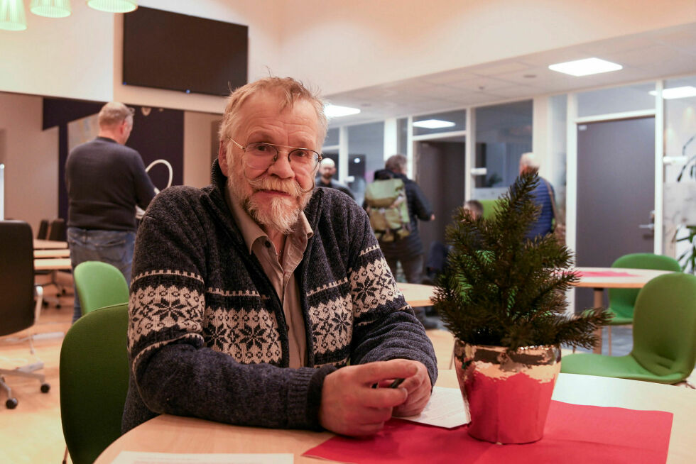 Styreleder Kurt Pasvikbamsen Wikan mener Davvi vindkraftverk er et vanvittig naturinngrep. Tirsdag sa FeFo-styret nei til forhandlinger om grunneieravtale.
 Foto: Irene Andersen