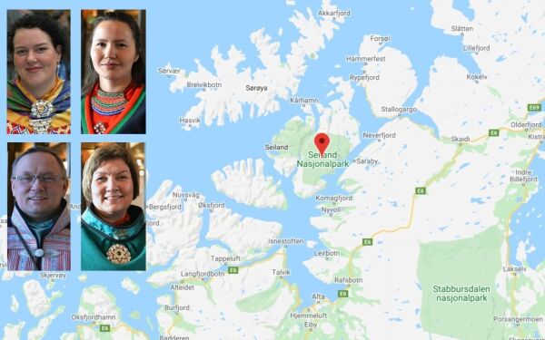 Sametingsrådet besøker Seiland nasjonalpark