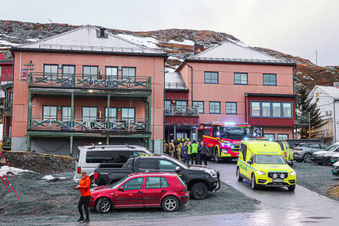 Branntilløp i Honningsvåg