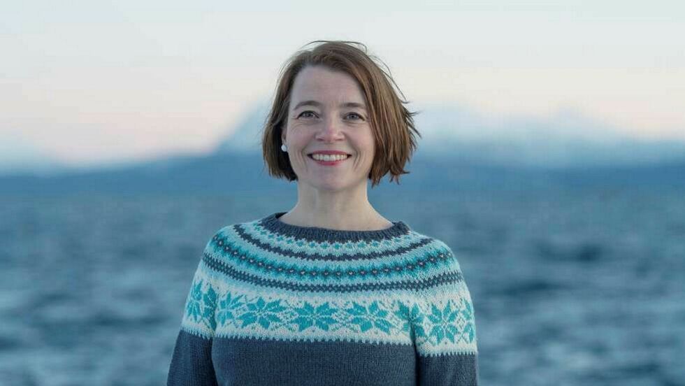 Nestleder Kriss Rokkan Iversen er fungerende leder i Miljøpartiet de Grønne i leder Une Bastholms fødselspermisjon. Torsdag presenterte hun partiets alternative statsbudsjett.
 Foto: MDG