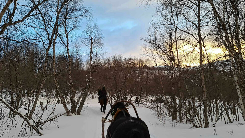 Brennelvdalen har et godt bygdelag som stiller med gode sloddede løyper.
 Foto: Gro Anette Andresen