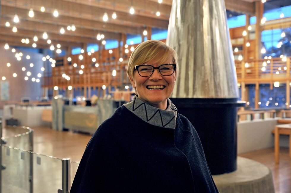 NRK Sápmi-direktør Mona Solbakk er skeptisk til bruk av ressurser på et samisk medietilsyn.
 Foto: Erik Brenli