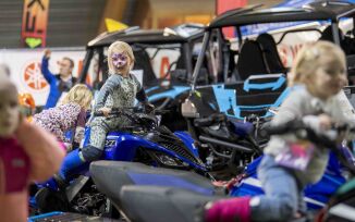 Se hvem vi møtte på årets scootermesse