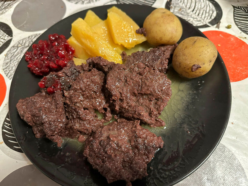 Gumppus er ikke vakker i formen, men smaker nydelig med tilbehør og reinfett.
 Foto: Hallgeir Henriksen