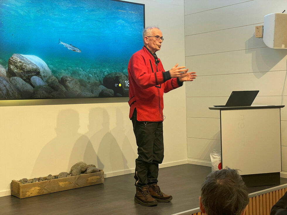 – De siste 2.000–3.000 år har lak­se­fisk­et vært ho­ved­grunn­laget for sam­isk kul­tur langs vass­dra­get, understreker Steinar Pedersen.
 Foto: Birgitte Wisur Olsen