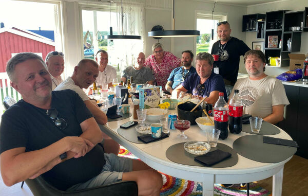 Hadde Bjarne og co. på middag