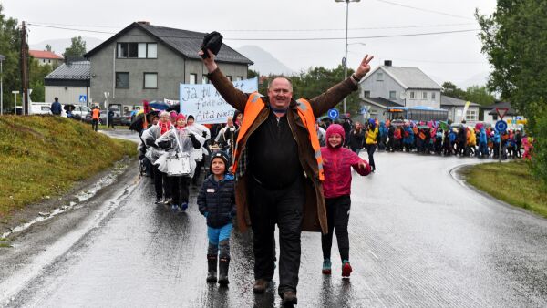 Kraftfull markering for nytt sykehus i Finnmark