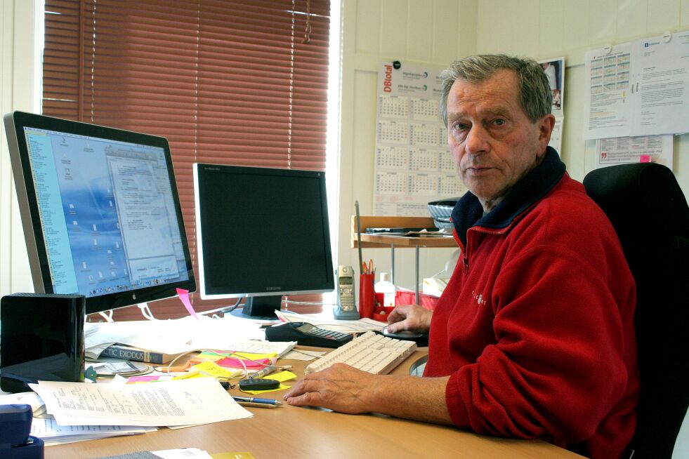 Samisk litteratur skal ut i verden, mener John Trygve Solbakk i forlagshuset &#268;álliidLágádus som lar norske utgivelser finansiere samiske.
 Foto: Stein Torger Svala