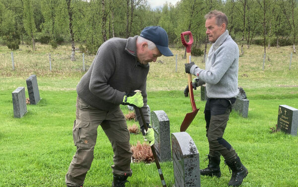 Kjempeinnsats på dugnaden for mannfolkene