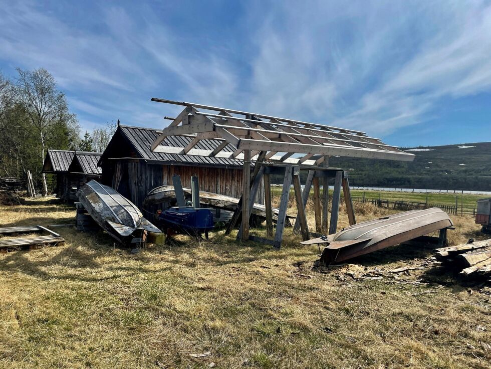 – I år blir nok en del elvebåter liggende tørre på land, tror Terje Johnsen.
 Foto: Birgitte Wisur Olsen